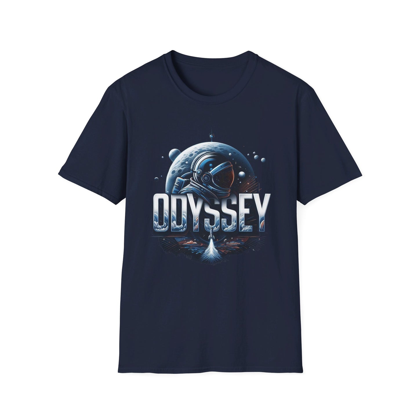 ODYSSEY Men’s Space-Themed Graphic Tee