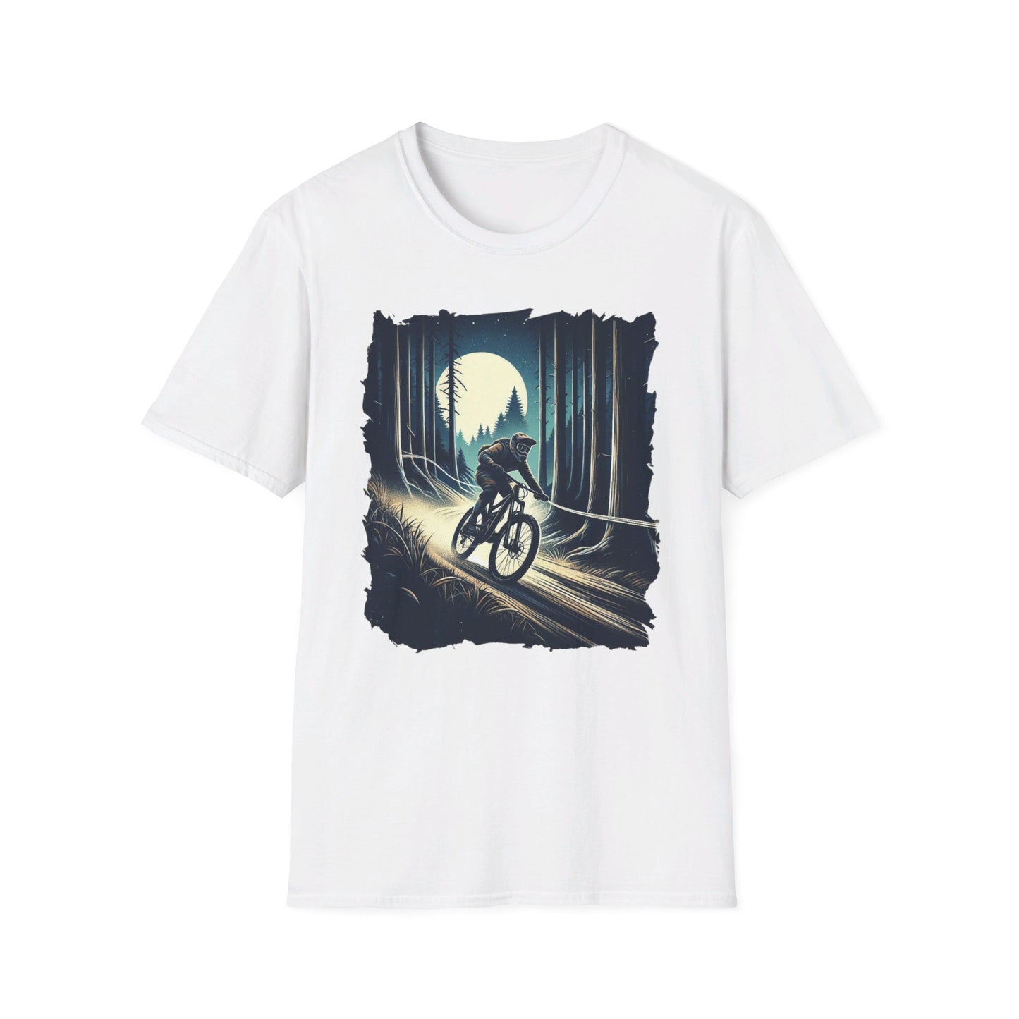 Moonlit Trail Ride Men's Graphic Tee
