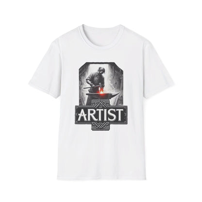Medieval Blacksmith Artist Men’s Graphic Tee