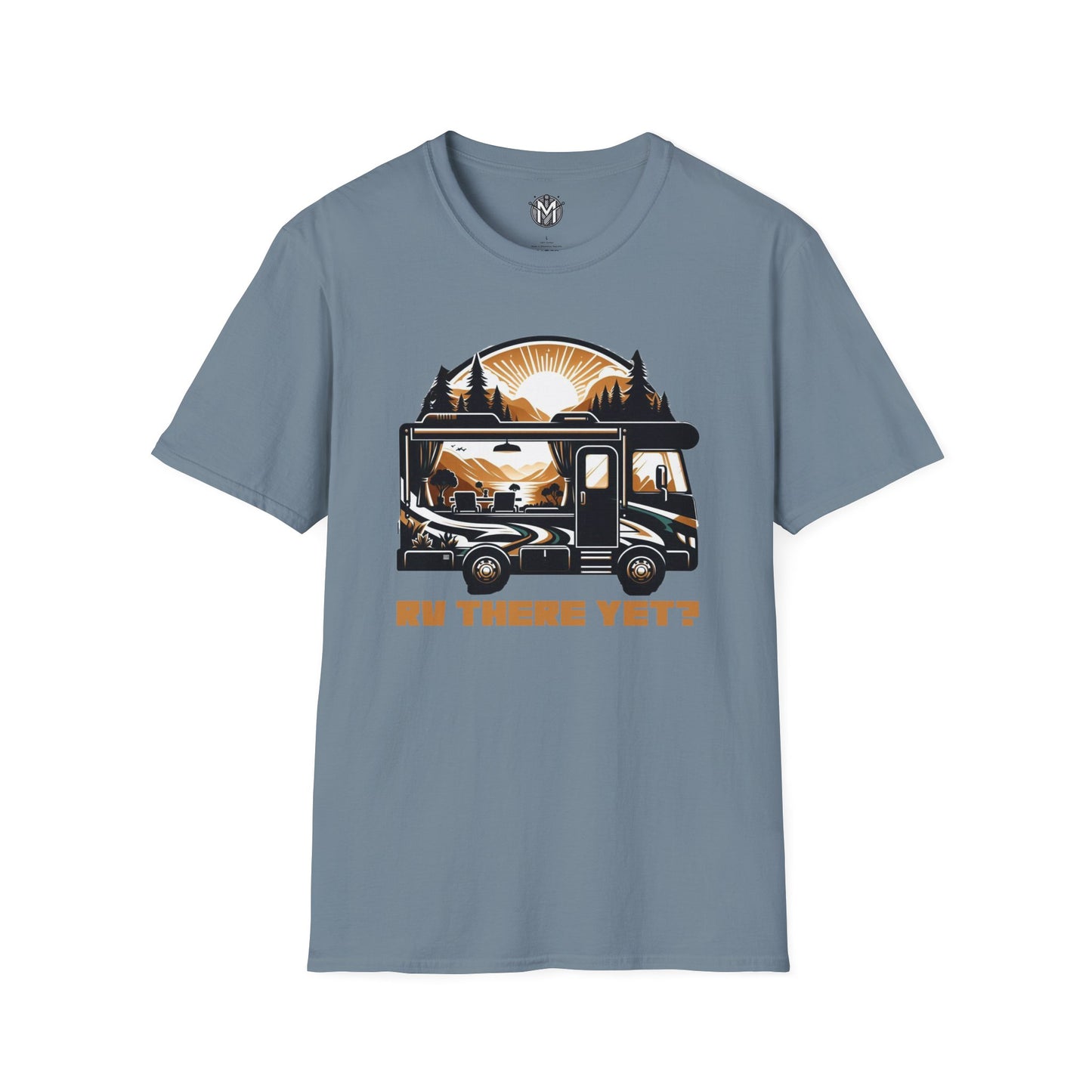 RV There Yet? Mens RV Road Trip Adventure Graphic Tee