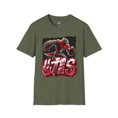 Utah Utes Mens College Football Graphic Tee