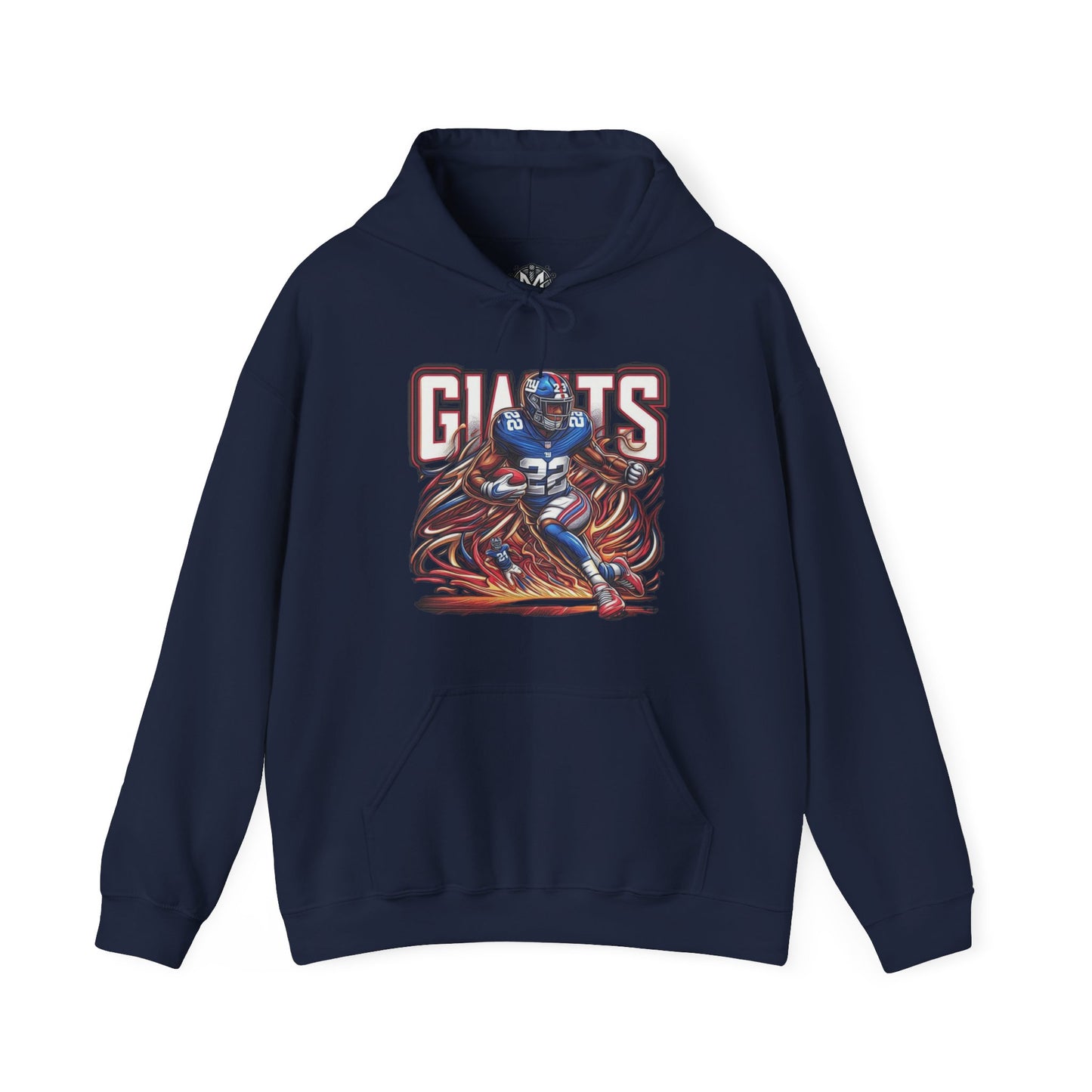 New York Giants Mens American Football Graphic Hoodie