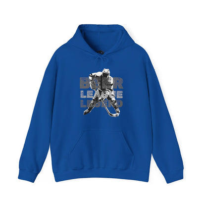 Beer League Legend Mens Hockey Graphic Hoodie