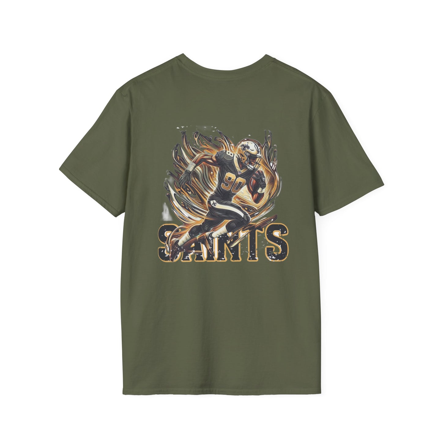 New Orleans Saints Mens American Football Graphic Tee