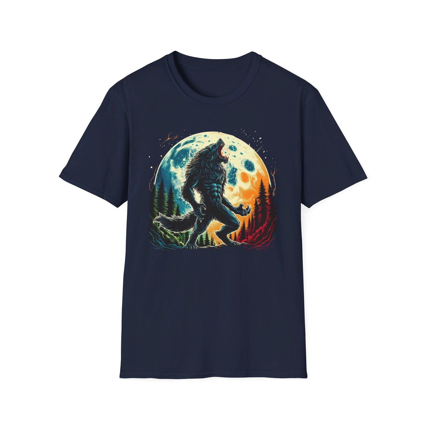 Lycan Men’s Moonlit Wolf Tee