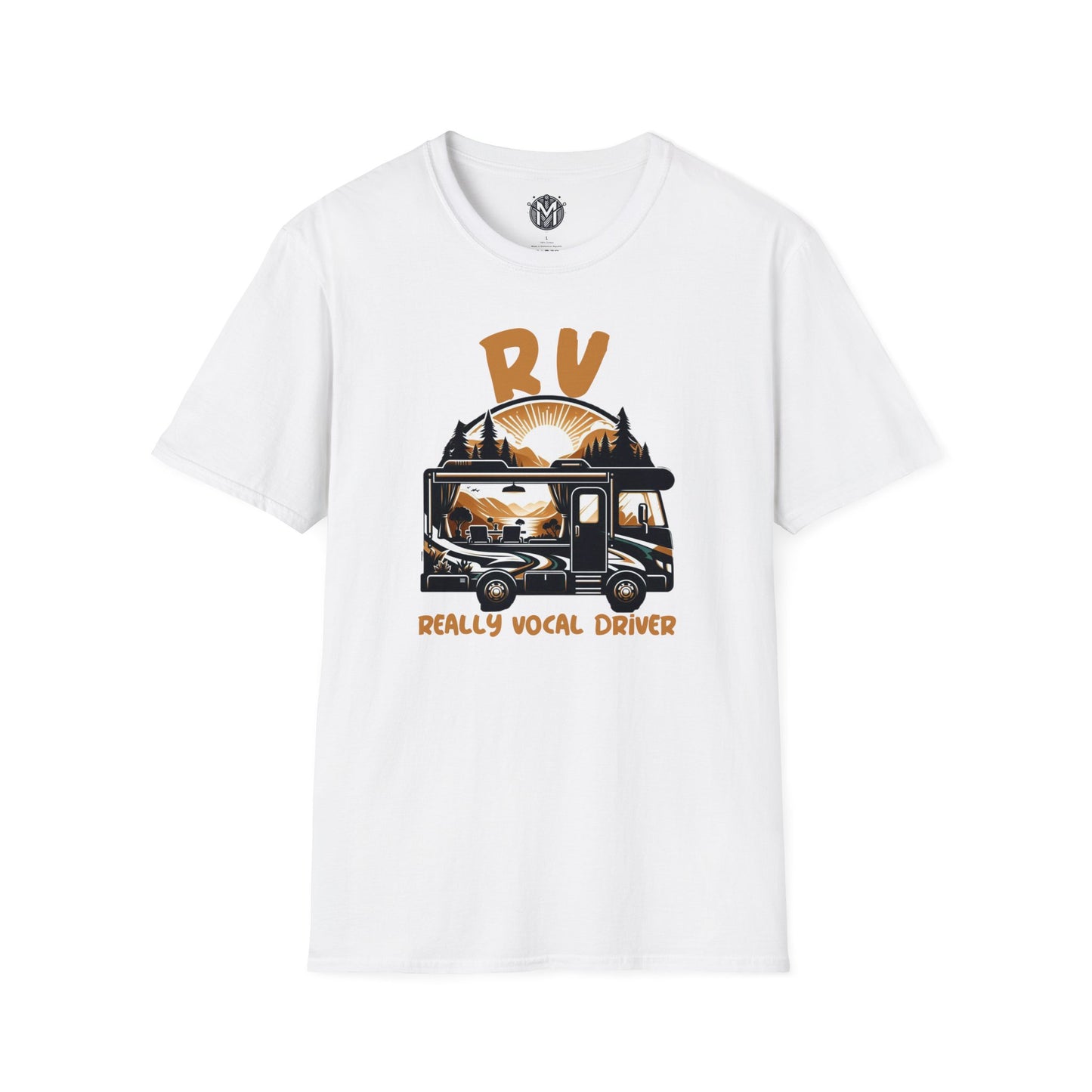 Really Vocal Driver Mens RV Road Trip Adventure Graphic Tee