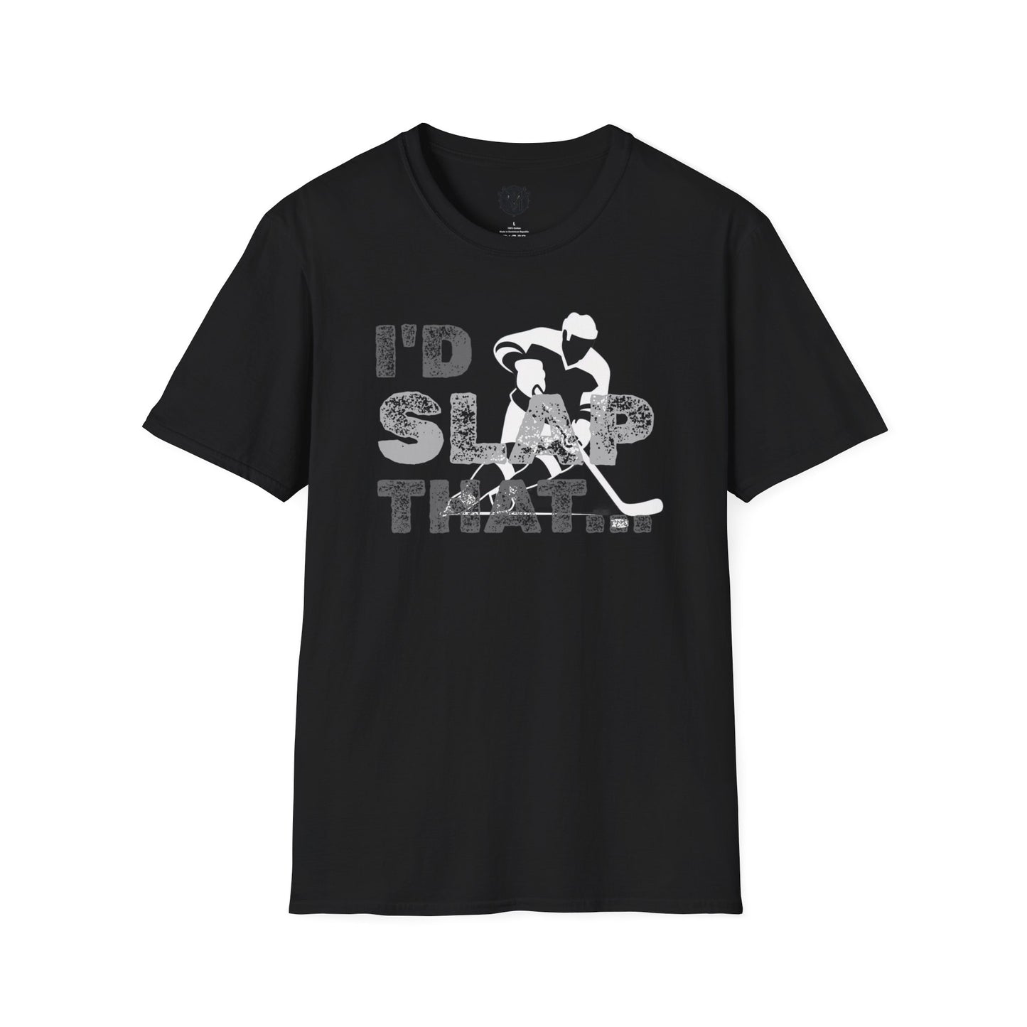 I’d Slap That Mens Hockey Graphic Tee