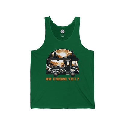 RV There Yet? Mens RV Road Trip Adventure Graphic Tank