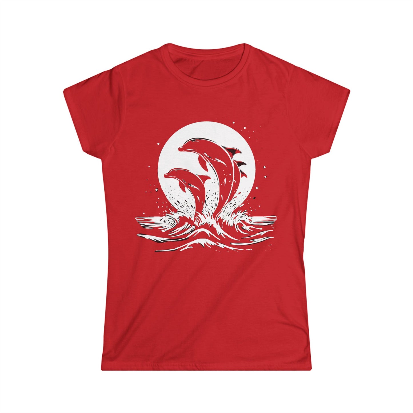 Dolphin Moon Women’s Graphic Tee