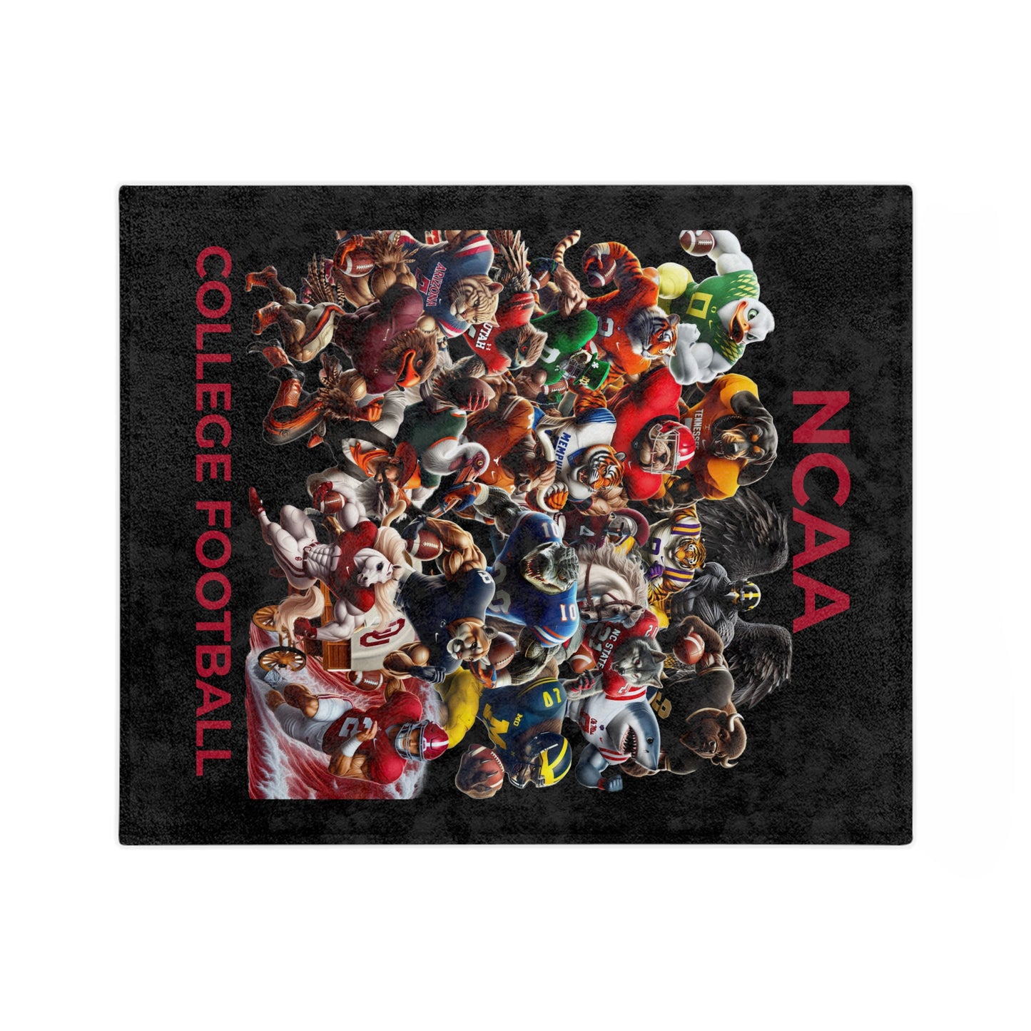 NCAA COLLEGE FOOTBALL Microfiber Blanket