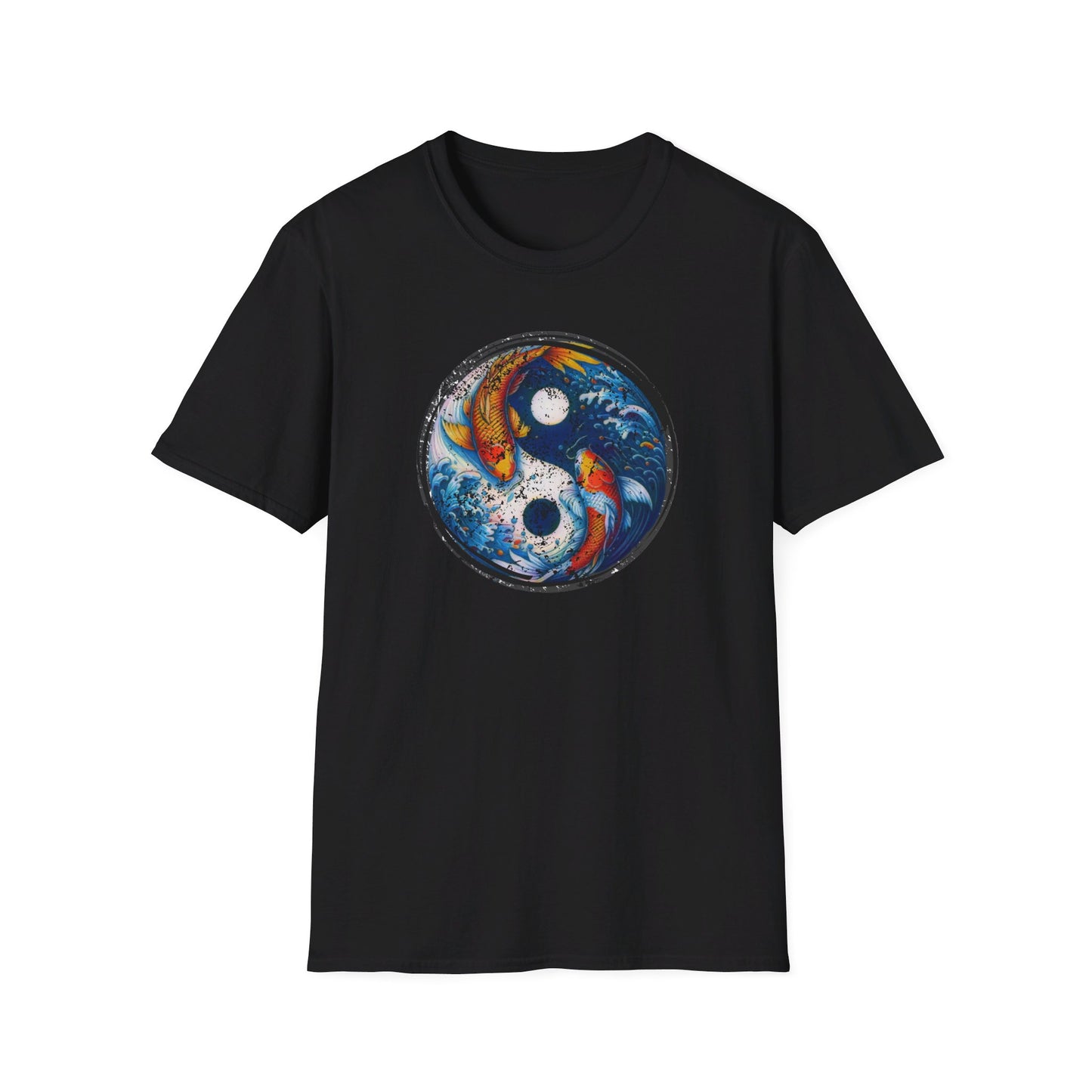 Yin-Yang Koi Carp Men's Graphic Tee