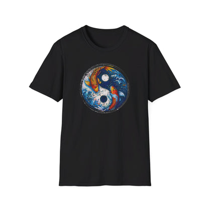 Yin-Yang Koi Carp Men's Graphic Tee