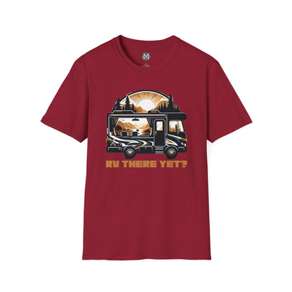 RV There Yet? Mens RV Road Trip Adventure Graphic Tee