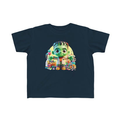 Fun Frankenstein Halloween Toddler Graphic Tee