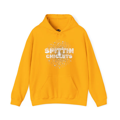 Spitting Chiclets Unisex Hockey Graphic Hoodie