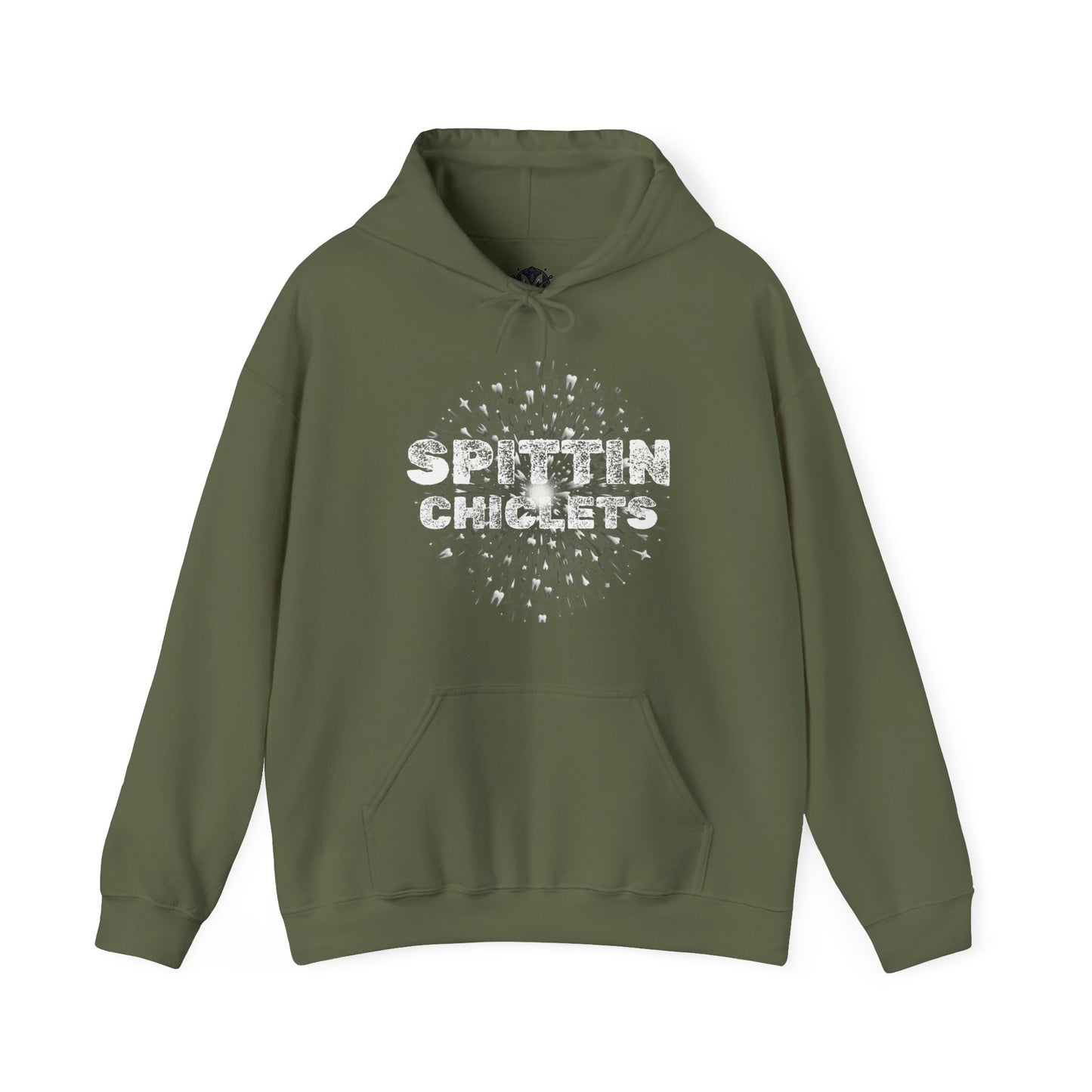 Spitting Chiclets Unisex Hockey Graphic Hoodie
