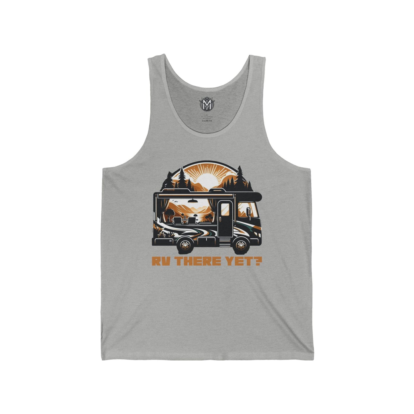 RV There Yet? Mens RV Road Trip Adventure Graphic Tank