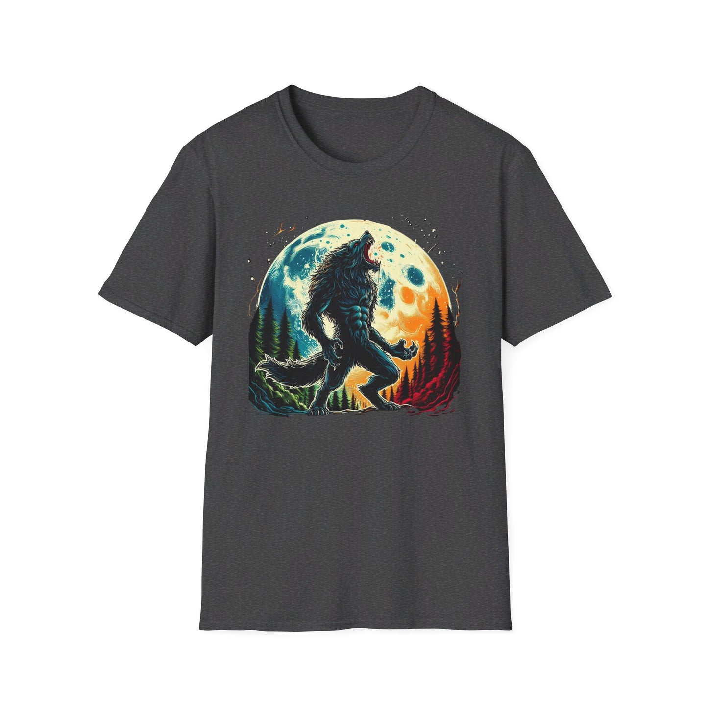 Lycan Men’s Moonlit Wolf Tee