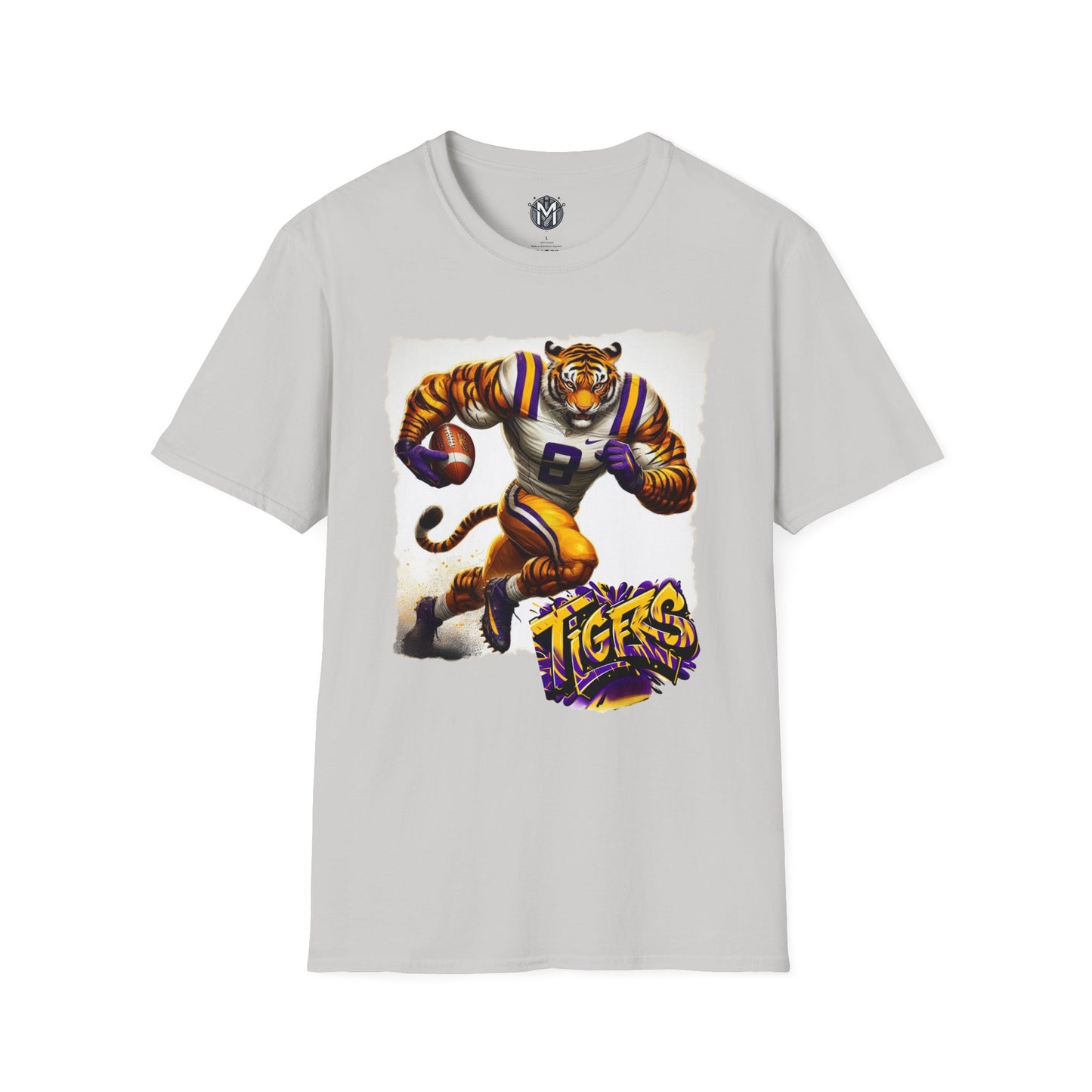 LSU Tigers Mens College Football Graphic Tee