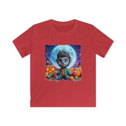 Fun Werewolf Halloween Kid’s Graphic Tee