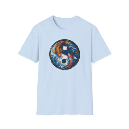Yin-Yang Koi Carp Men's Graphic Tee