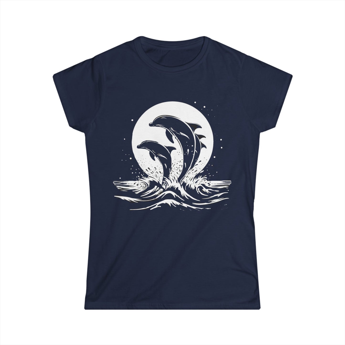 Dolphin Moon Women’s Graphic Tee