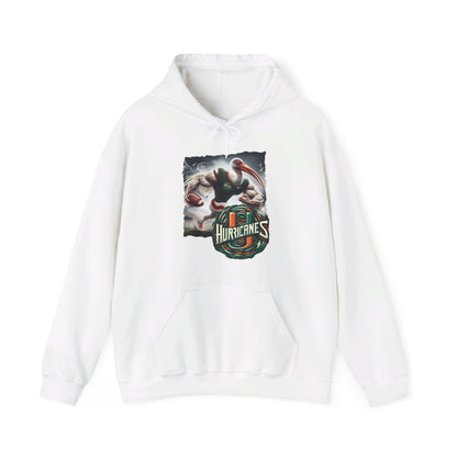 Miami Hurricanes Mens College Football Graphic Hoodie