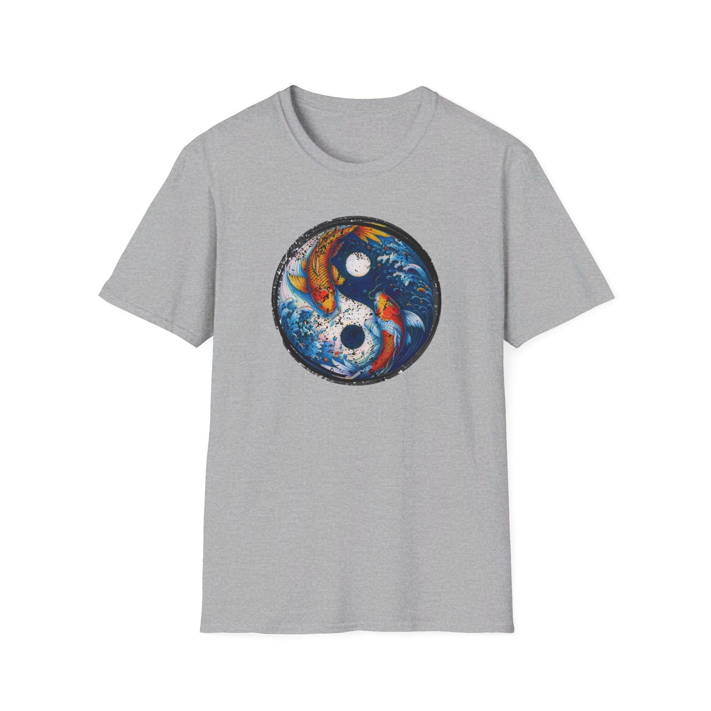 Yin-Yang Koi Carp Men's Graphic Tee