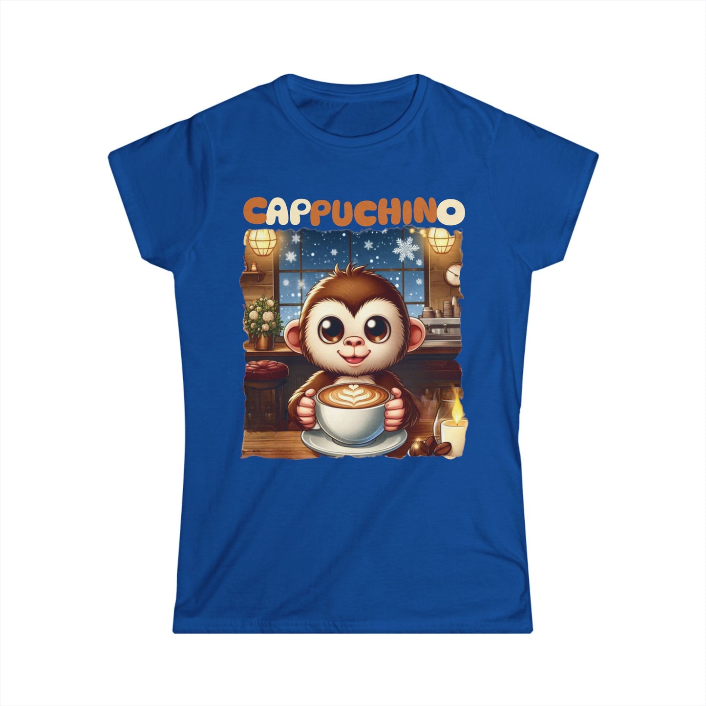 Capuchin Monkey Cappuccino Women’s Tee