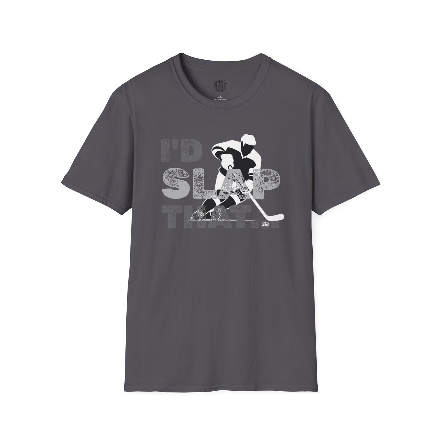 I’d Slap That Mens Hockey Graphic Tee