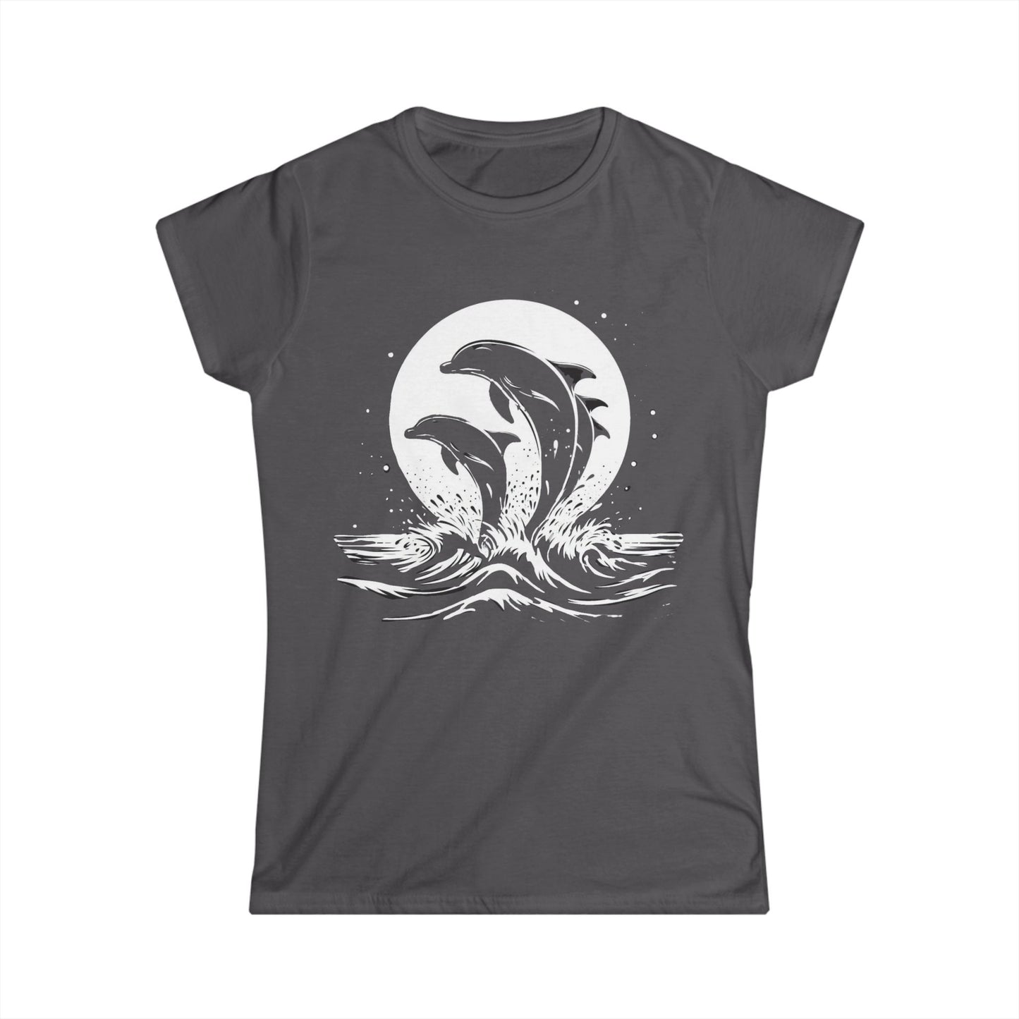 Dolphin Moon Women’s Graphic Tee