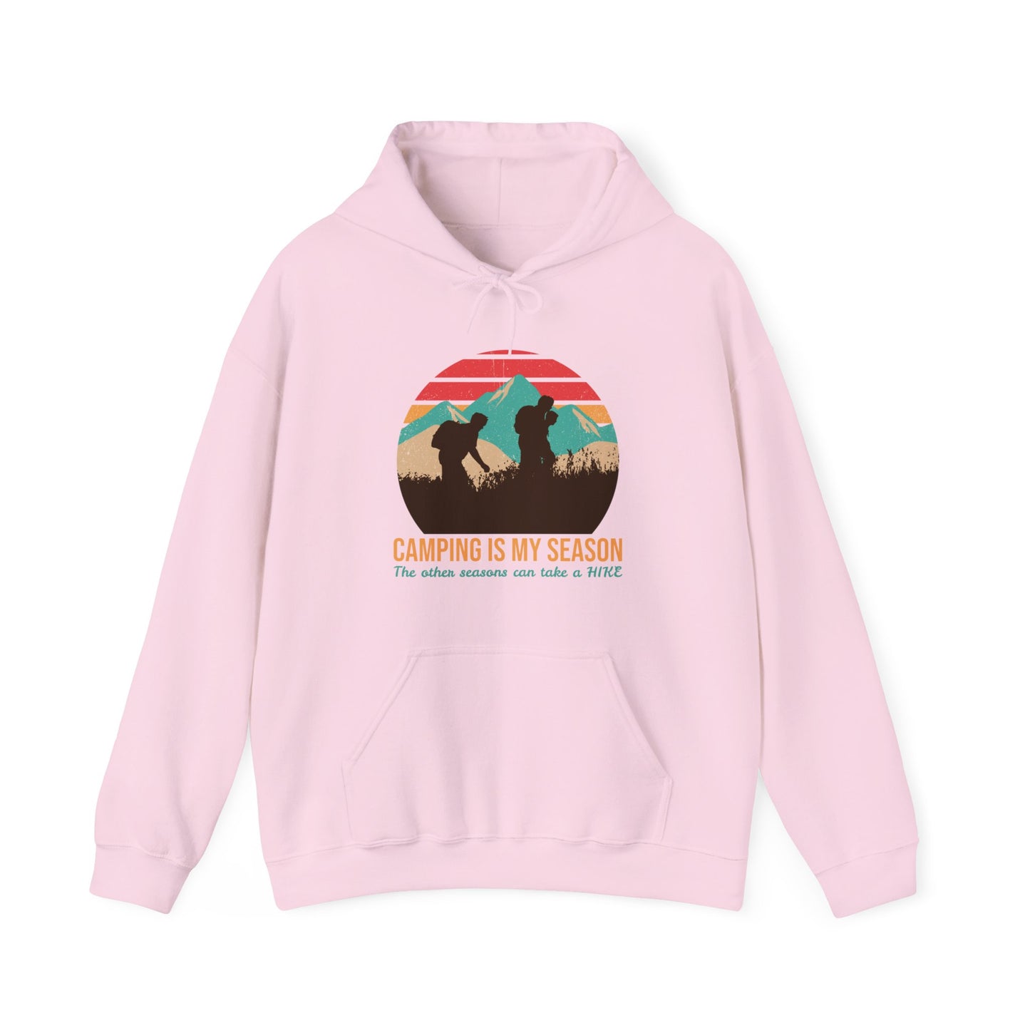 Camping Is My Season Unisex Camping Outdoor Adventure Graphic Hoodie