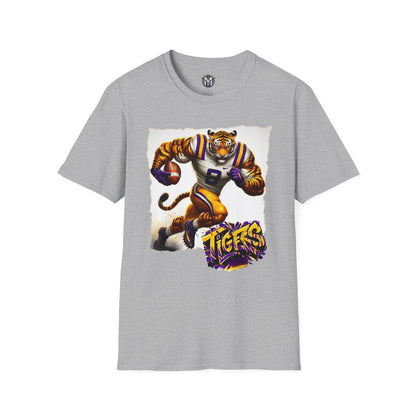 LSU Tigers Mens College Football Graphic Tee