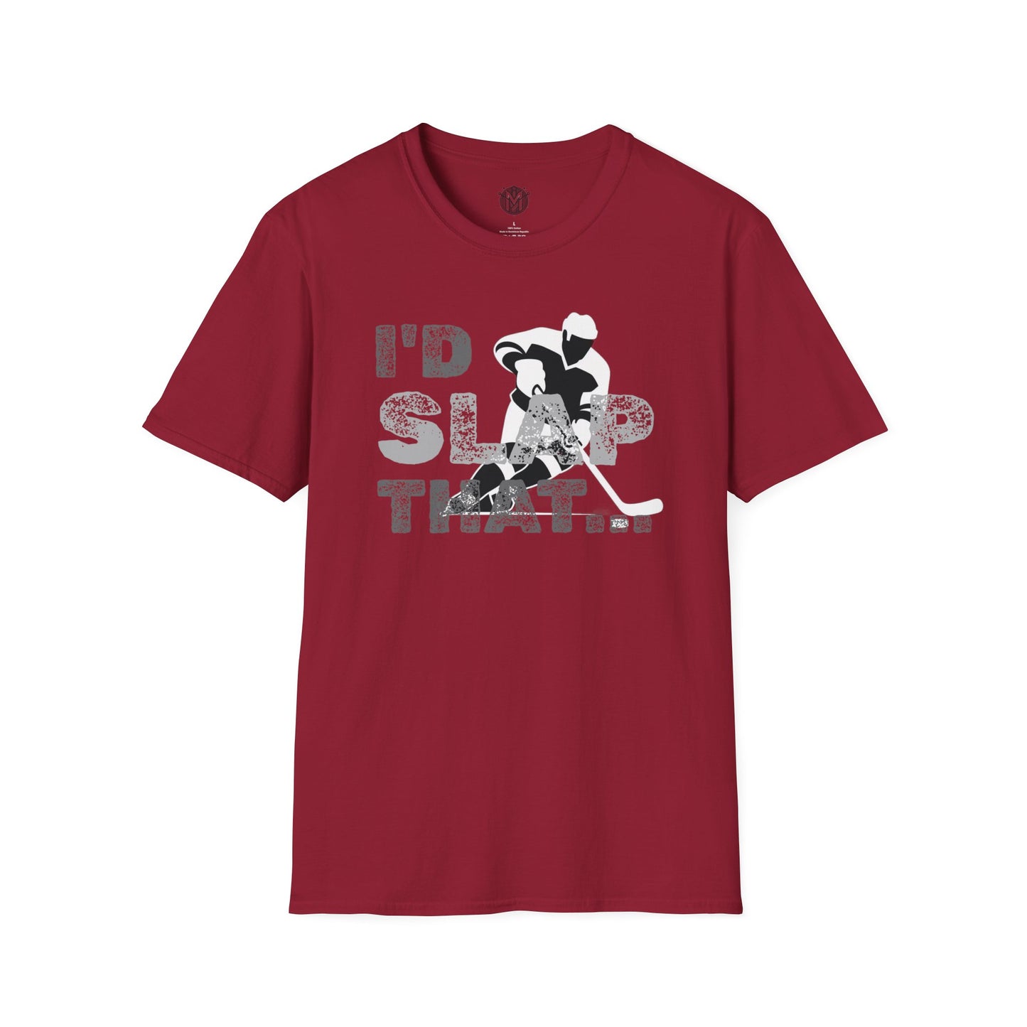 I’d Slap That Mens Hockey Graphic Tee