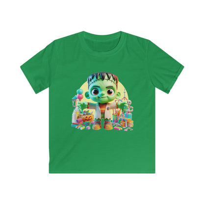 Fun Frankenstein Halloween Kid’s Graphic Tee