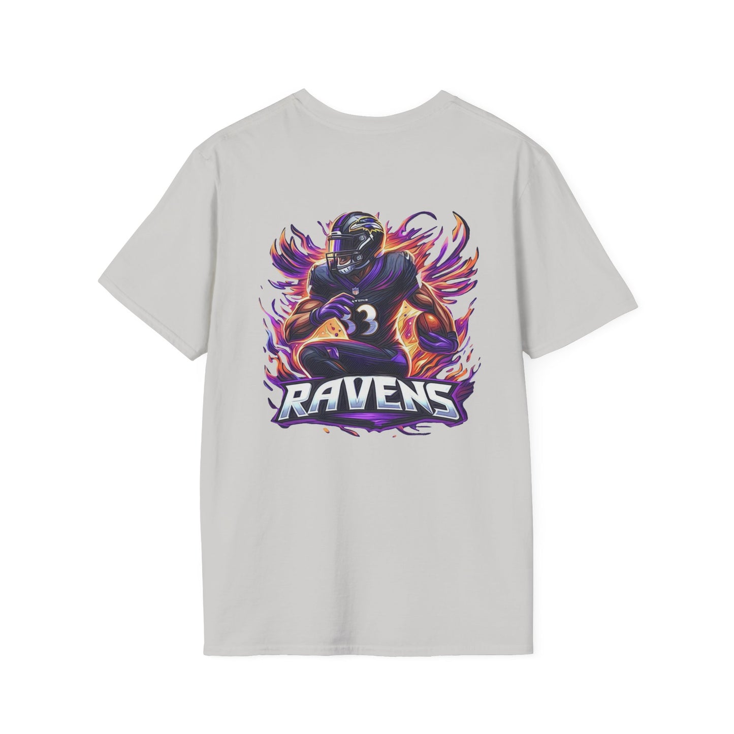 Baltimore Ravens Mens American Football Graphic Tee