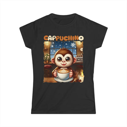 Capuchin Monkey Cappuccino Women’s Tee