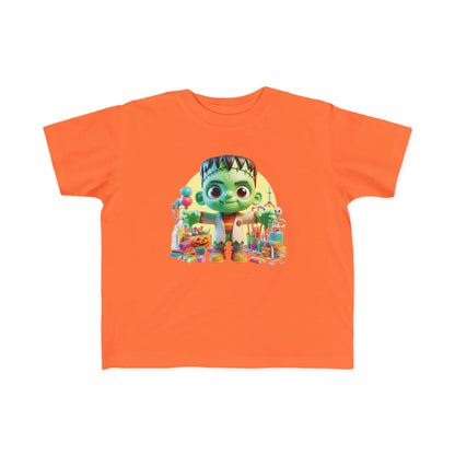 Fun Frankenstein Halloween Toddler Graphic Tee