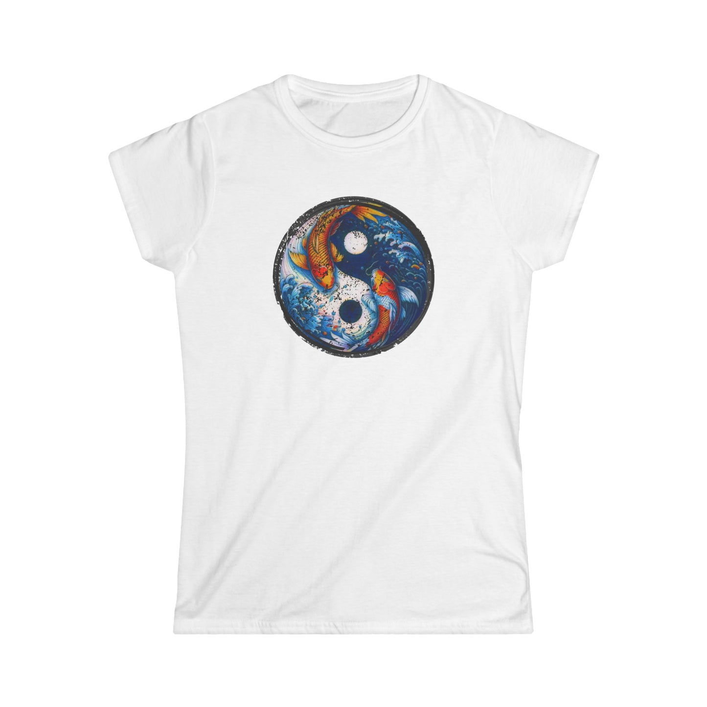 Yin-Yang Koi Carp Women's Graphic Tee
