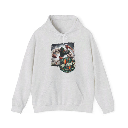 Miami Hurricanes Mens College Football Graphic Hoodie