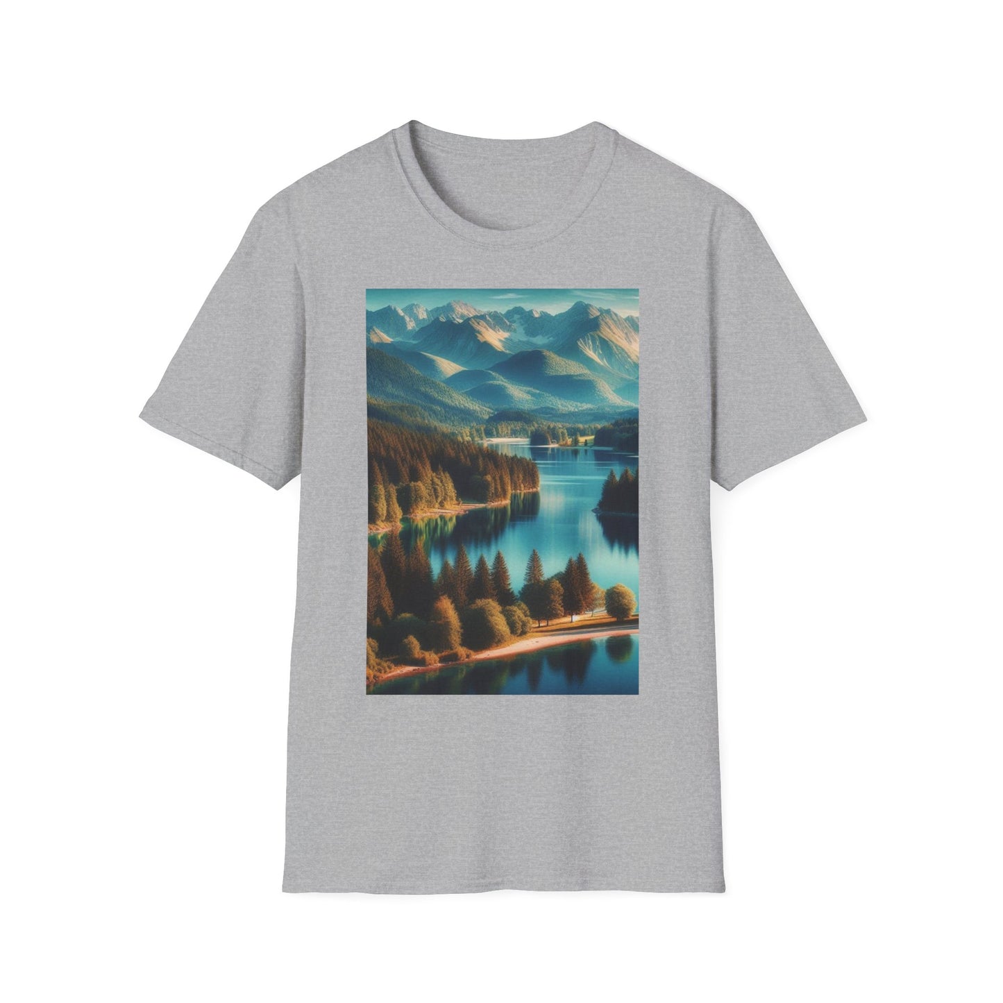 Mens Camping Outdoor Adventure Graphic Tee