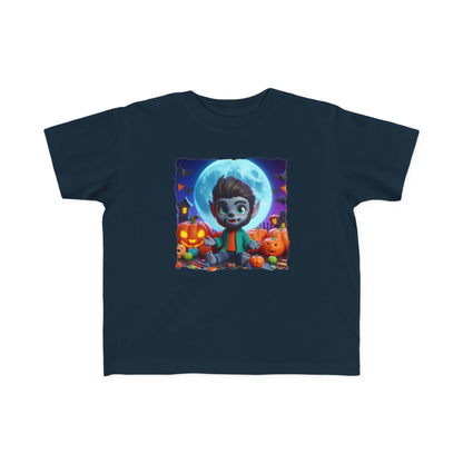 Fun Werewolf Halloween Toddler Graphic Tee