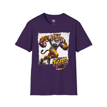 LSU Tigers Mens College Football Graphic Tee