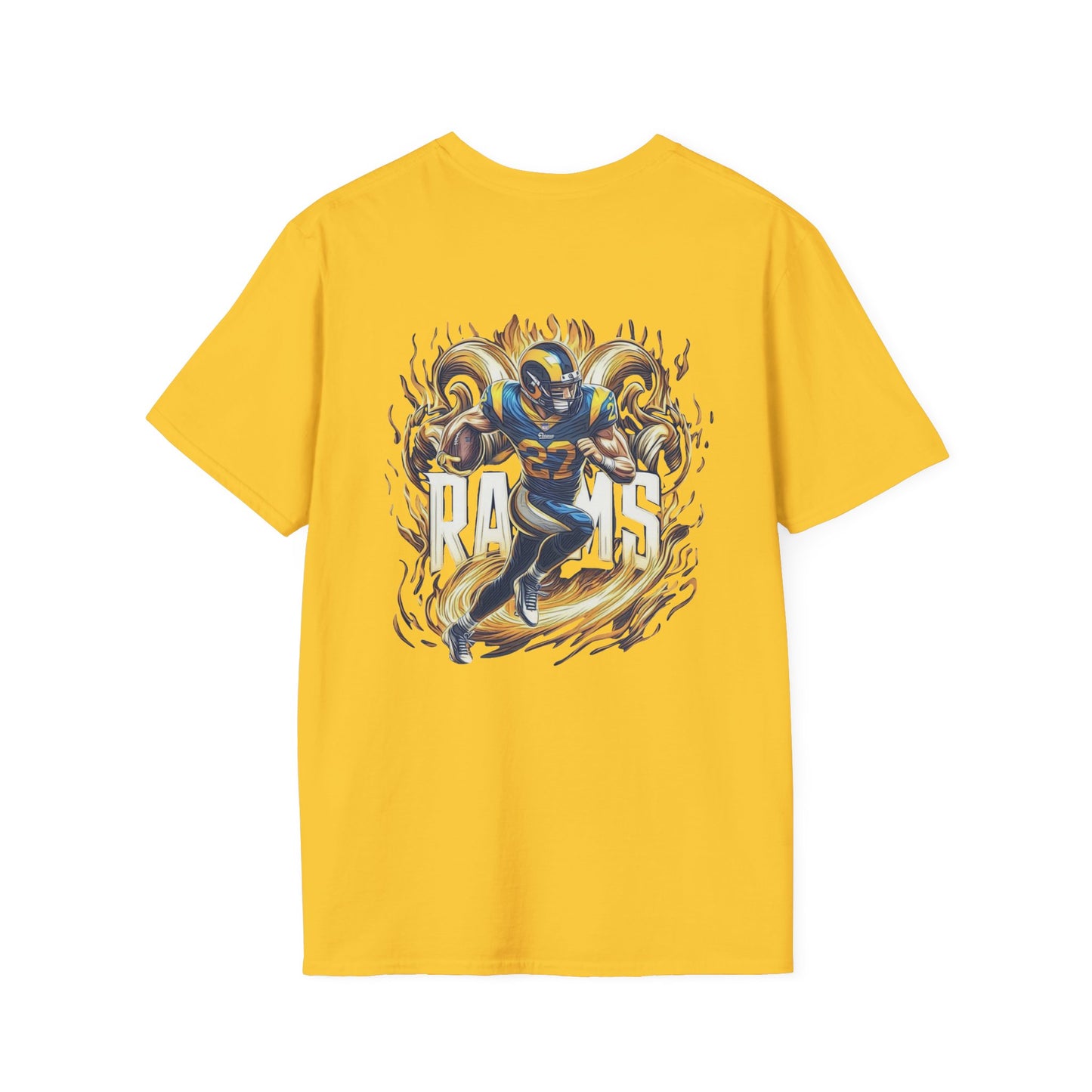 LA Rams Mens American Football Graphic Tee