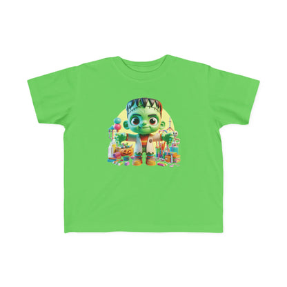 Fun Frankenstein Halloween Toddler Graphic Tee