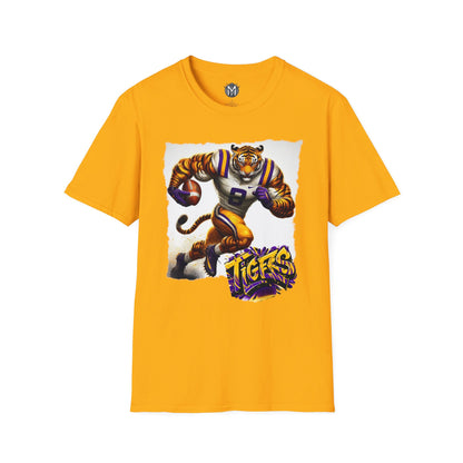 LSU Tigers Mens College Football Graphic Tee