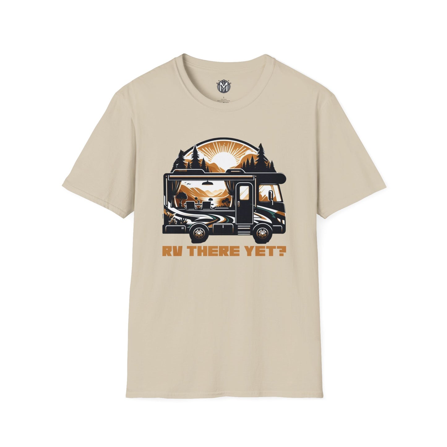 RV There Yet? Mens RV Road Trip Adventure Graphic Tee
