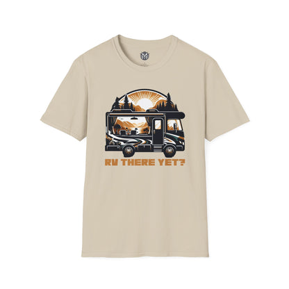 RV There Yet? Mens RV Road Trip Adventure Graphic Tee