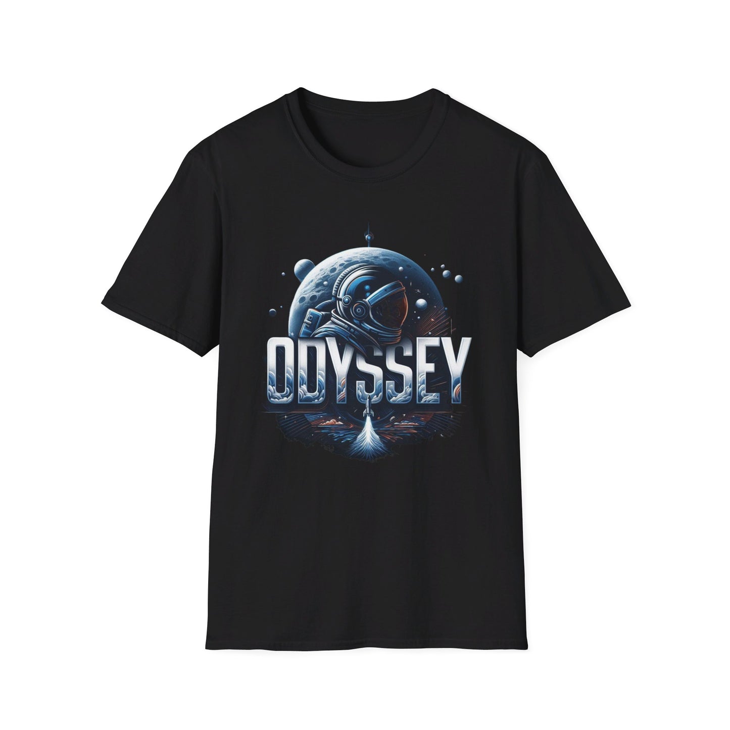 ODYSSEY Men’s Space-Themed Graphic Tee
