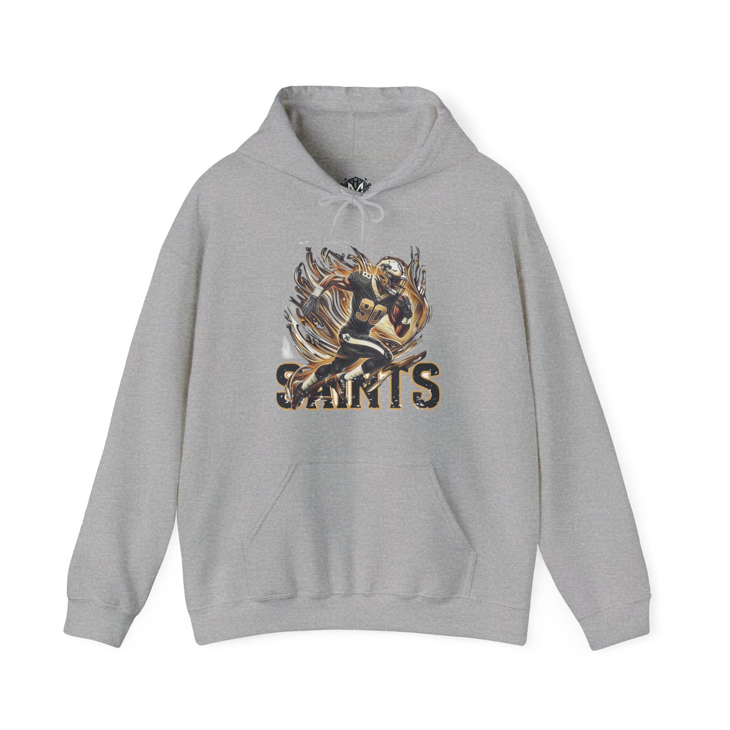 New Orleans Saints Mens American Football Graphic Hoodie